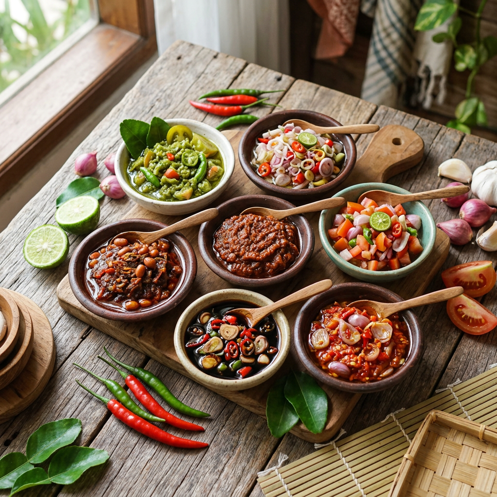 Ragam Sambal Khas Nusantara dan Asal Daerahnya
